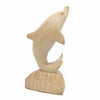 Dolphin Woodcarving-Ornaments & Figurines-Siesta Crafts