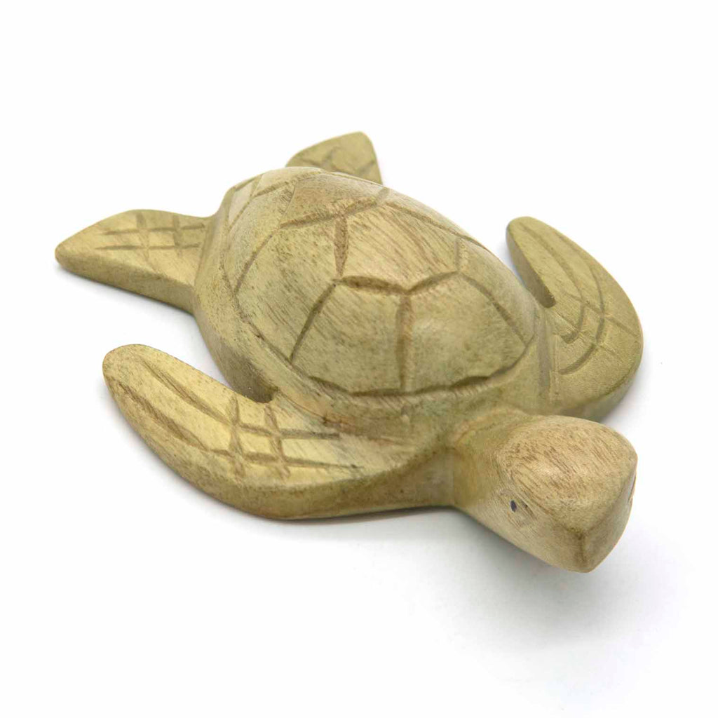 Turtle Woodcarving-Ornaments & Figurines-Siesta Crafts