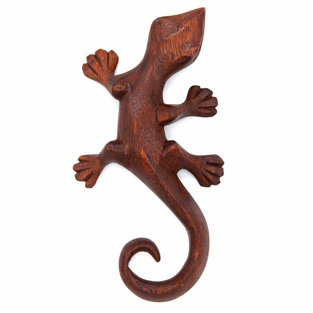 Gecko Woodcarving