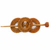 Rattan Hairslide-Hair Accessories-Siesta Crafts