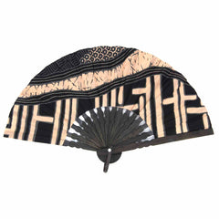 Large Balinese Batik Fans-Garden & Outdoors-Siesta Crafts