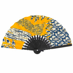 Large Balinese Batik Fans-Garden & Outdoors-Siesta Crafts