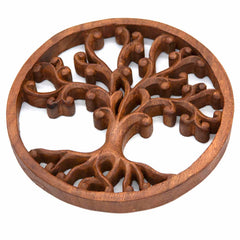 Curly Tree of Life Plaque-Ornaments & Figurines-Siesta Crafts