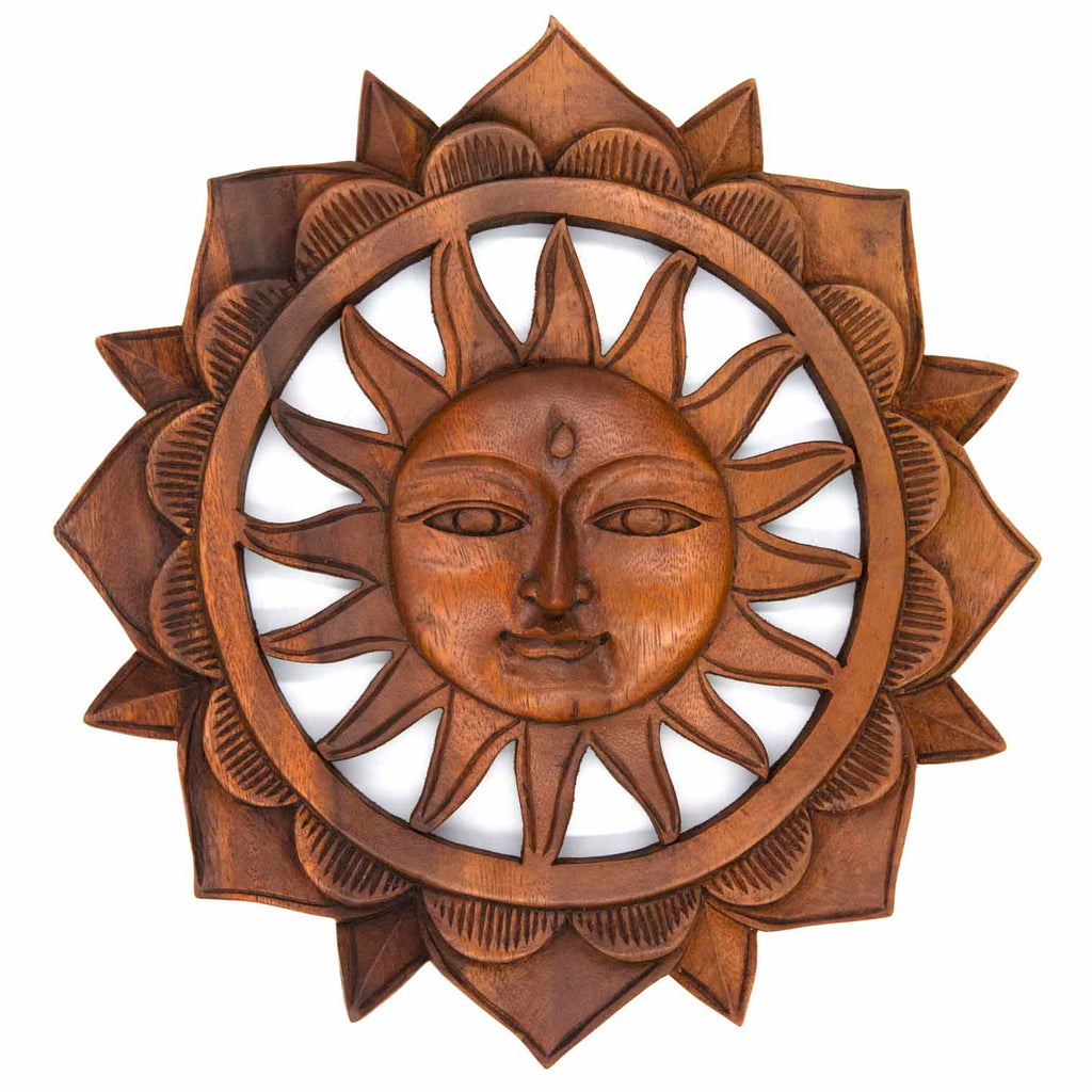 Sun Plaque-Ornaments & Figurines-Siesta Crafts