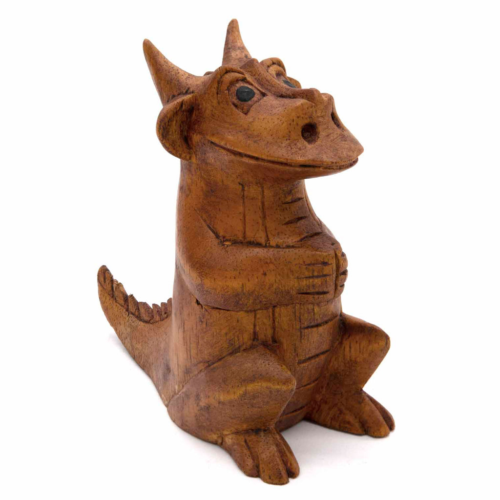 Dragon Woodcarving-Ornaments & Figurines-Siesta Crafts