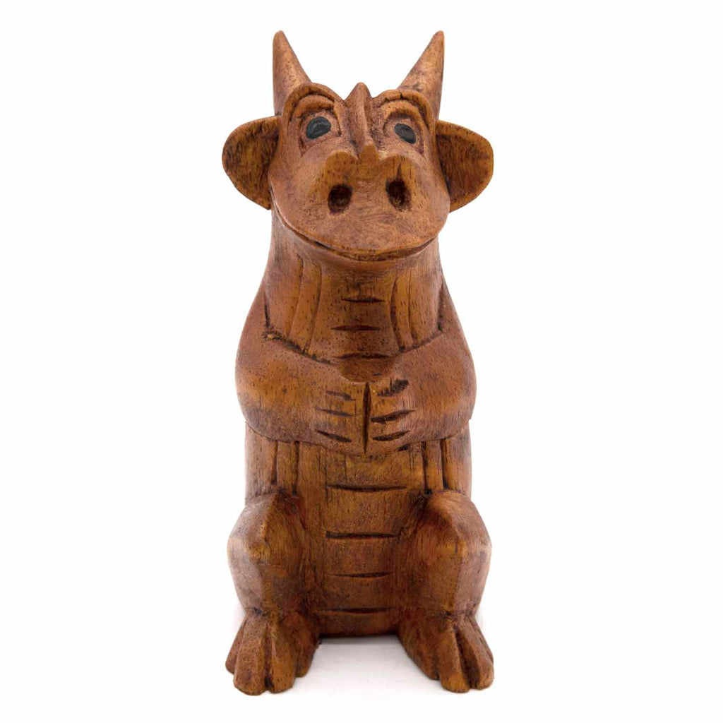 Dragon Woodcarving-Ornaments & Figurines-Siesta Crafts