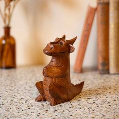 Dragon Woodcarving-Ornaments & Figurines-Siesta Crafts