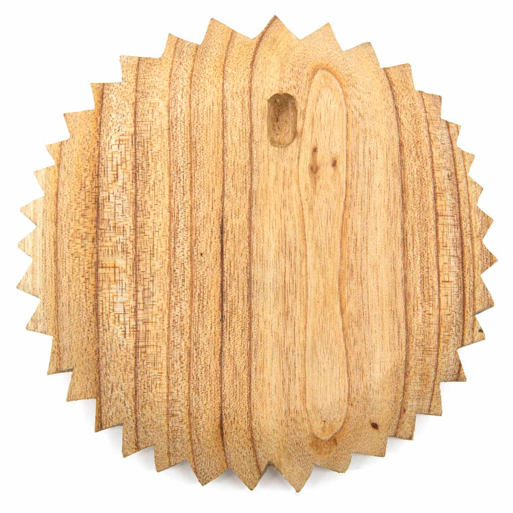 Green Man Carved Plaque-Ornaments & Figurines-Siesta Crafts