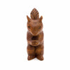 Squirrel Woodcarving-Ornaments & Figurines-Siesta Crafts