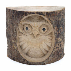 Owl in Wood-Ornaments & Figurines-Siesta Crafts