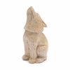 Mini Howling Wolf Woodcarving-Ornaments & Figurines-Siesta Crafts