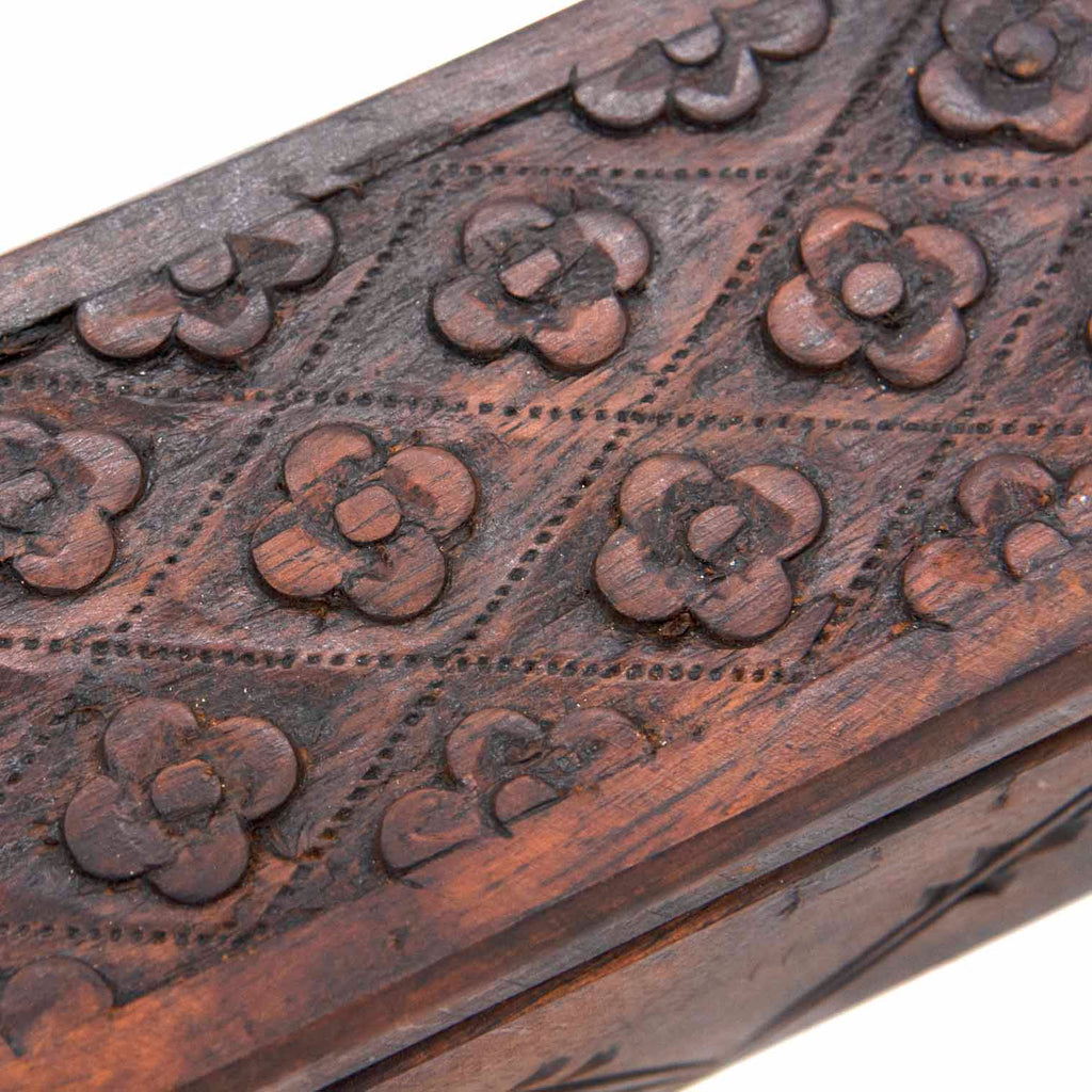 Long Carved Box-Storage & Organisation-Siesta Crafts