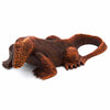 Komodo Dragon Woodcarving-Ornaments & Figurines-Siesta Crafts