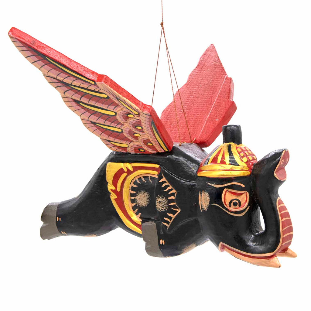 Flying Elephant Mobile-Home Décor-Siesta Crafts