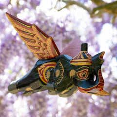 Flying Elephant Mobile-Home Décor-Siesta Crafts
