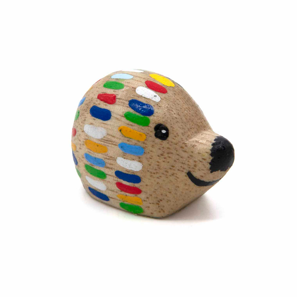 Pocket Stripy Hedgehog-Ornaments & Figurines-Siesta Crafts