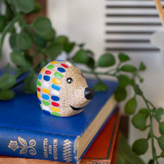 Stripy Pocket Hedgehog-Ornaments & Figurines-Siesta Crafts