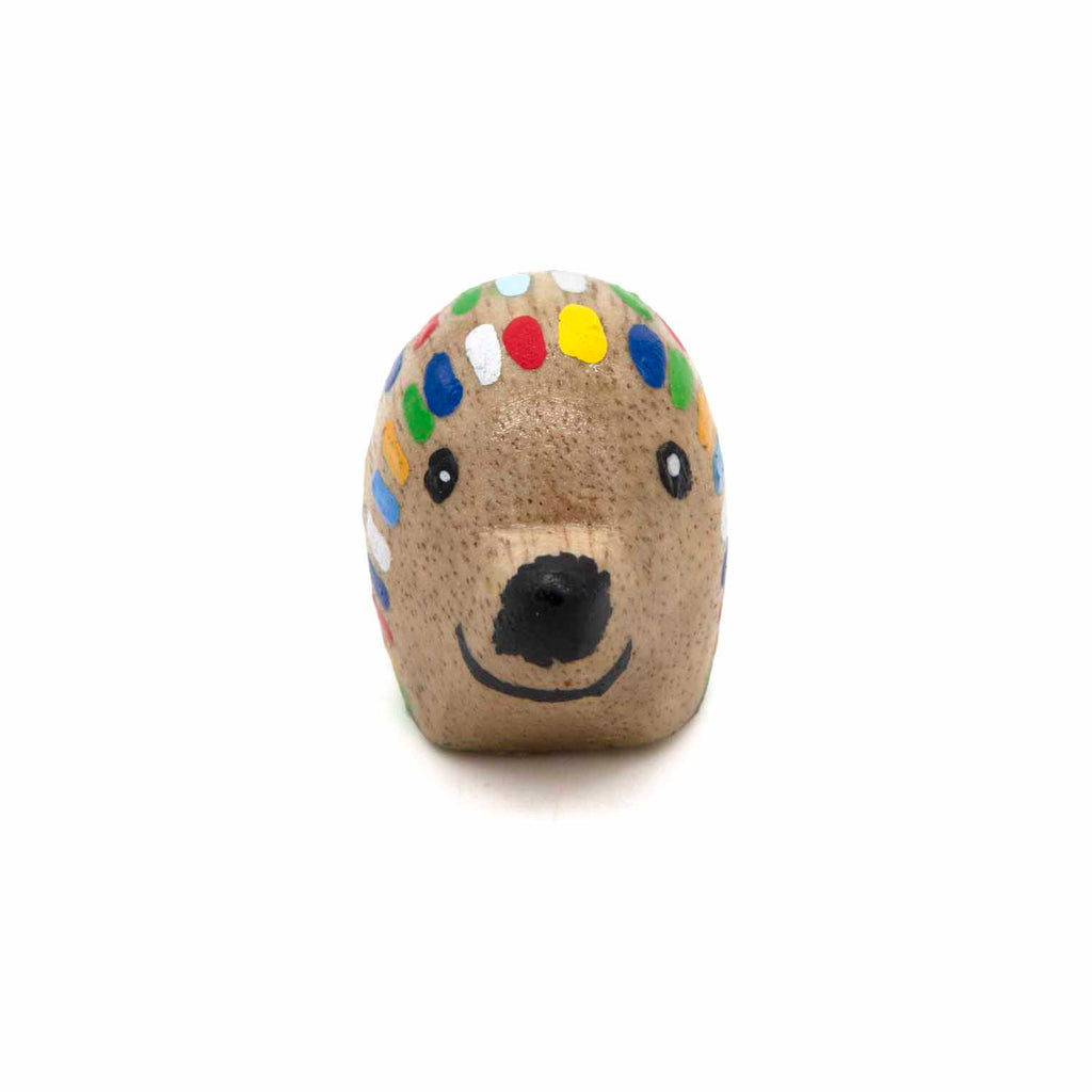 Pocket Stripy Hedgehog-Ornaments & Figurines-Siesta Crafts