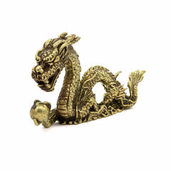 Mini Brass Dragon-Ornaments & Figurines-Siesta Crafts