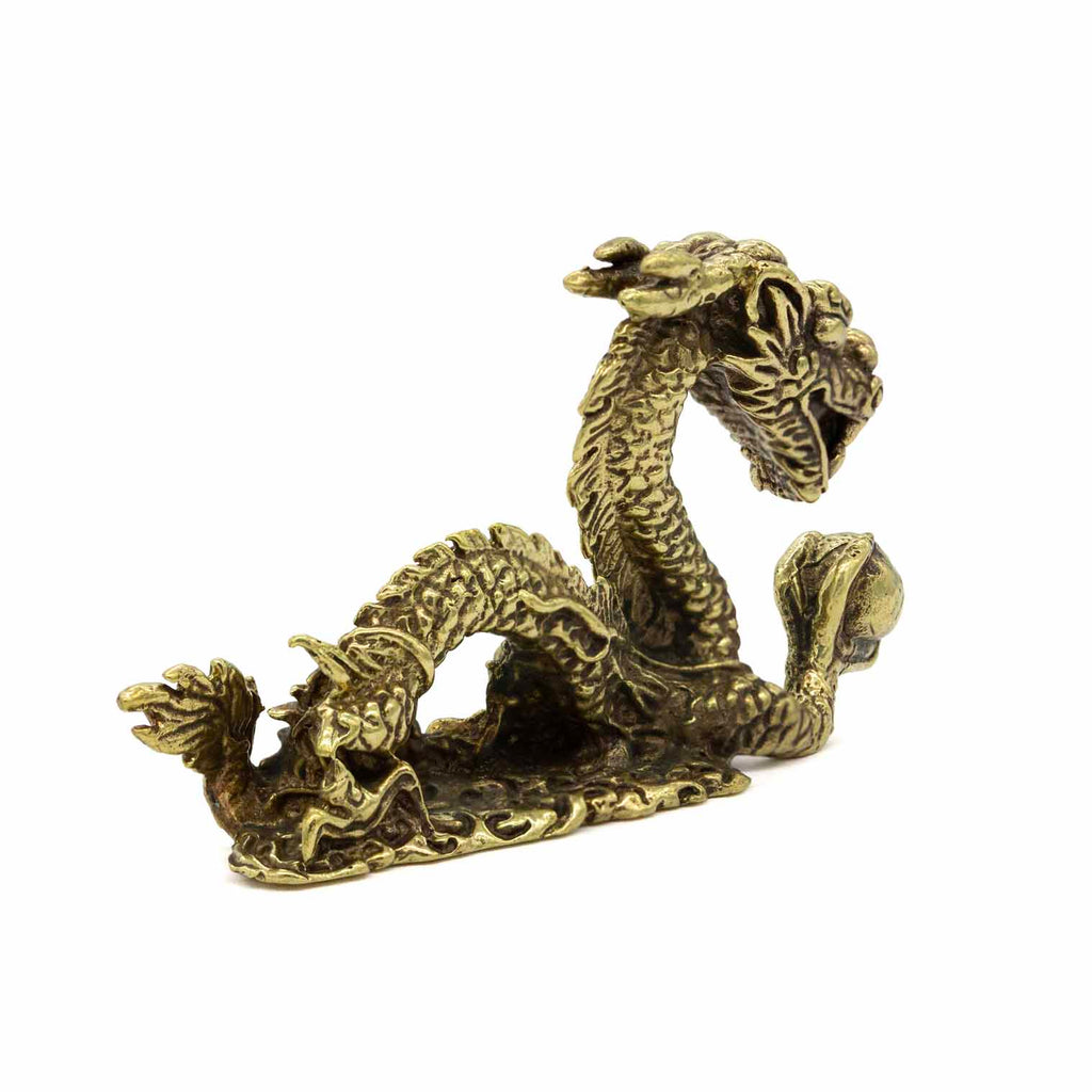 Mini Brass Dragon-Ornaments & Figurines-Siesta Crafts