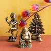 Mini Brass Dancing Shiva-Hinduism-Siesta Crafts