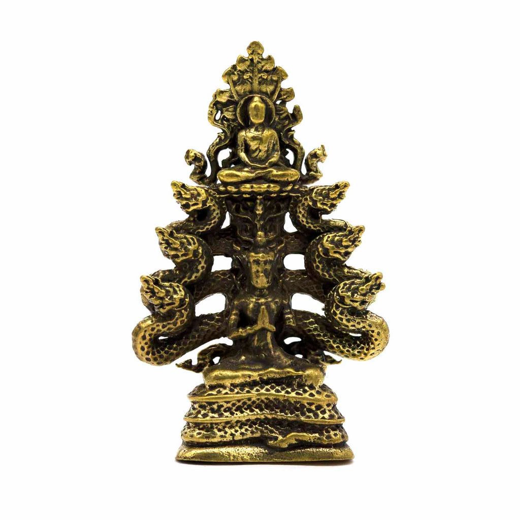 Mini Brass Shiva-Hinduism-Siesta Crafts
