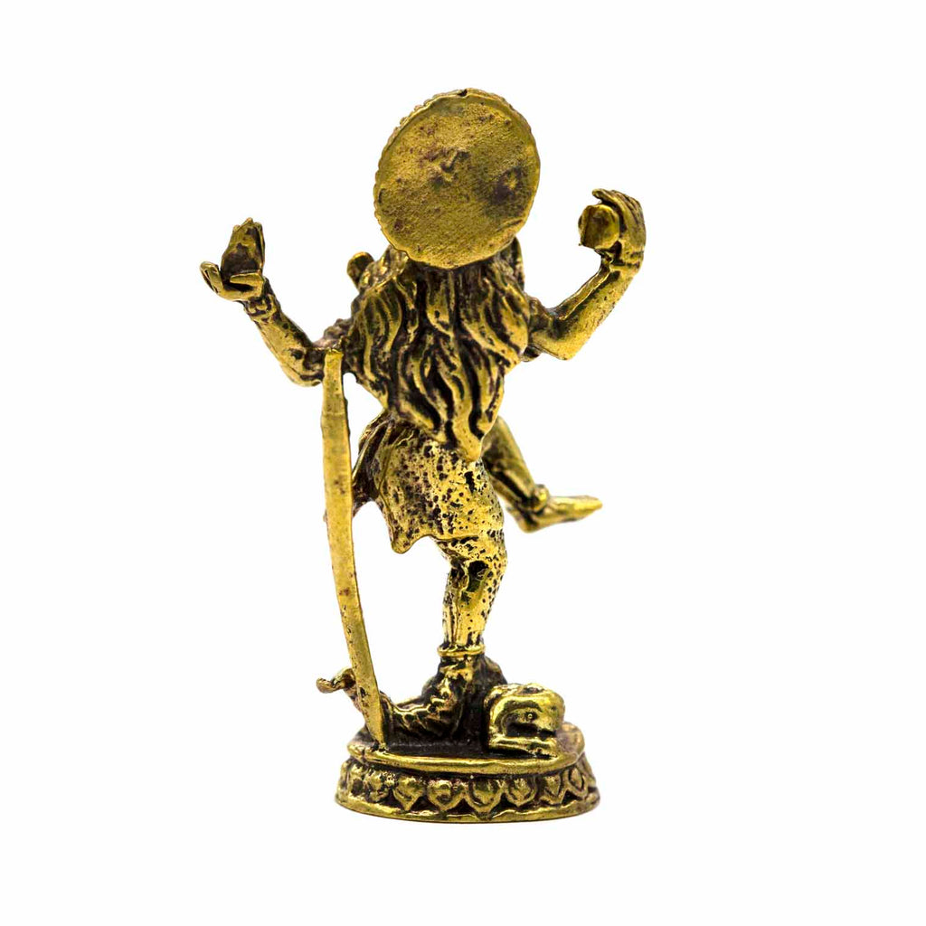 Mini Brass Dancing Shiva-Hinduism-Siesta Crafts