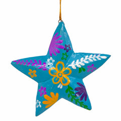 Painted Star Hanging Decoration-Home Décor-Siesta Crafts
