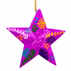 Painted Star Hanging Decoration