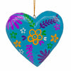 Painted Heart Hanging Decoration-Home Décor-Siesta Crafts