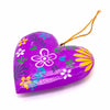Painted Heart Hanging Decoration-Home Décor-Siesta Crafts