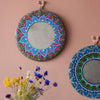 Dot Painted Mirror-Home Décor-Siesta Crafts
