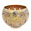 Golden Night Cut Out Coconut Bowl-Home Décor-Siesta Crafts