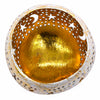 Golden Night Cut Out Coconut Bowl-Home Décor-Siesta Crafts