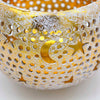 Golden Night Cut Out Coconut Bowl-Home Décor-Siesta Crafts