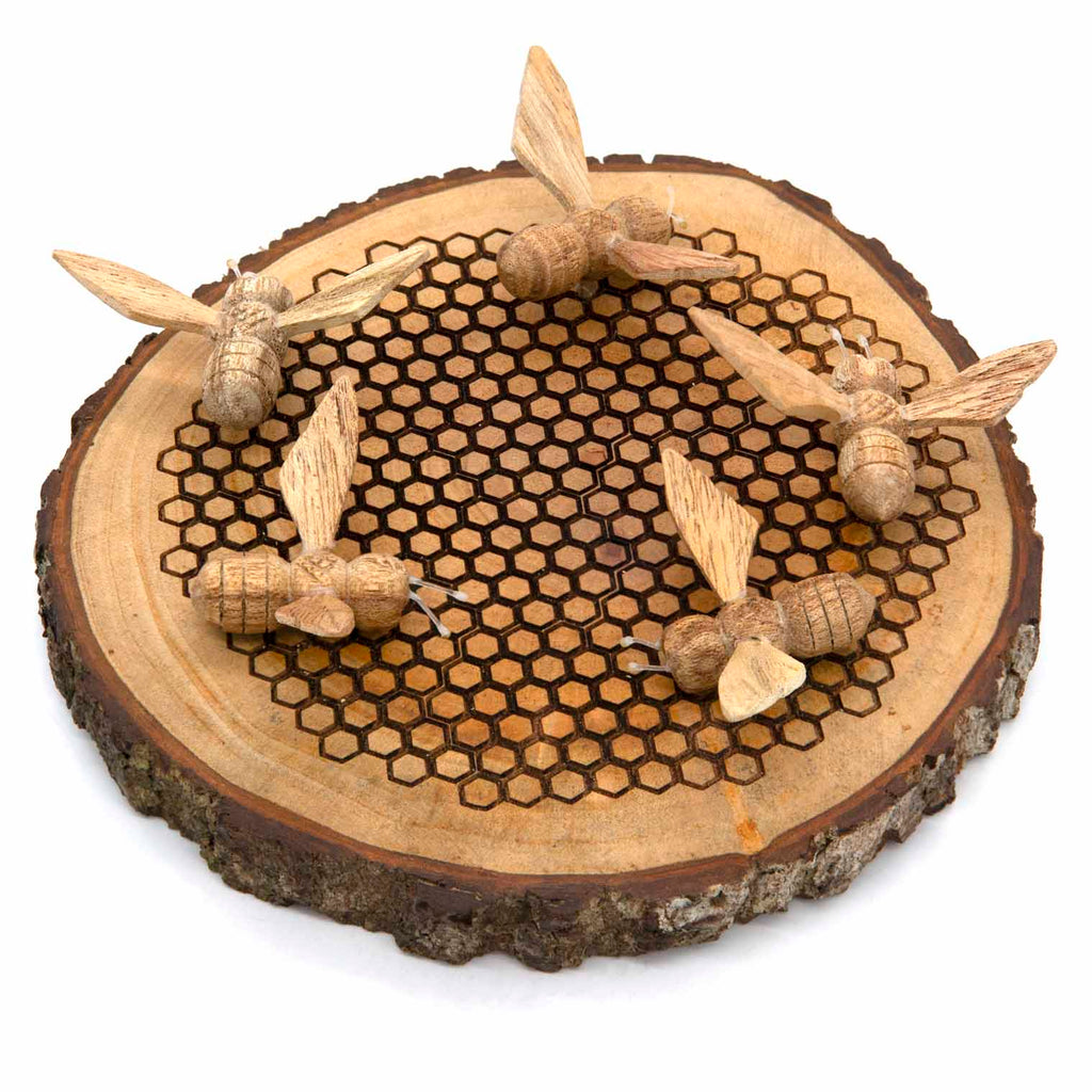 Beehive Plaque-Home Décor-Siesta Crafts