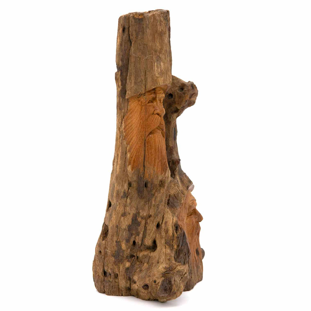 Carved Wizards in Wood-Ornaments & Figurines-Siesta Crafts
