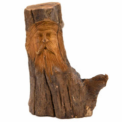 Carved Wizards in Wood