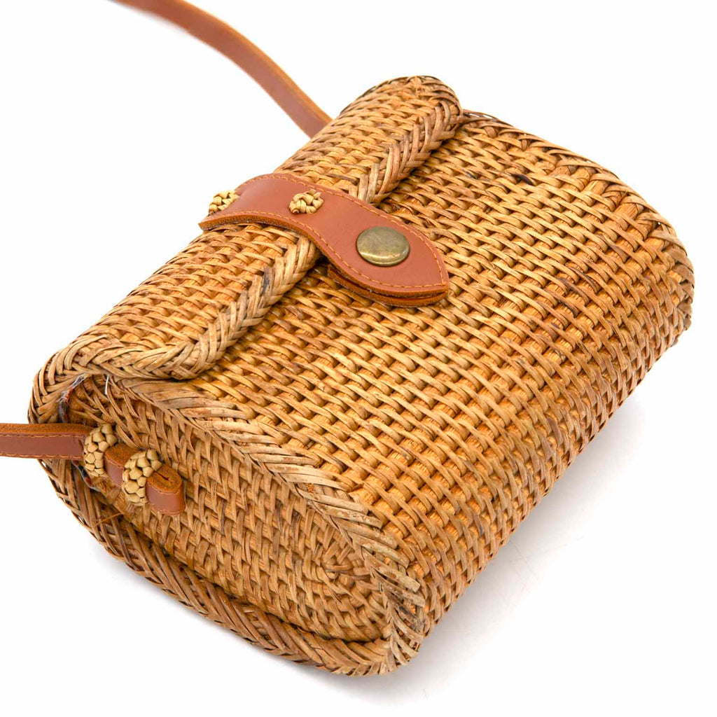 Rattan Handbag-Bags & Purses-Siesta Crafts