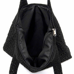 Crochet Shopper Bag-Bags & Purses-Siesta Crafts