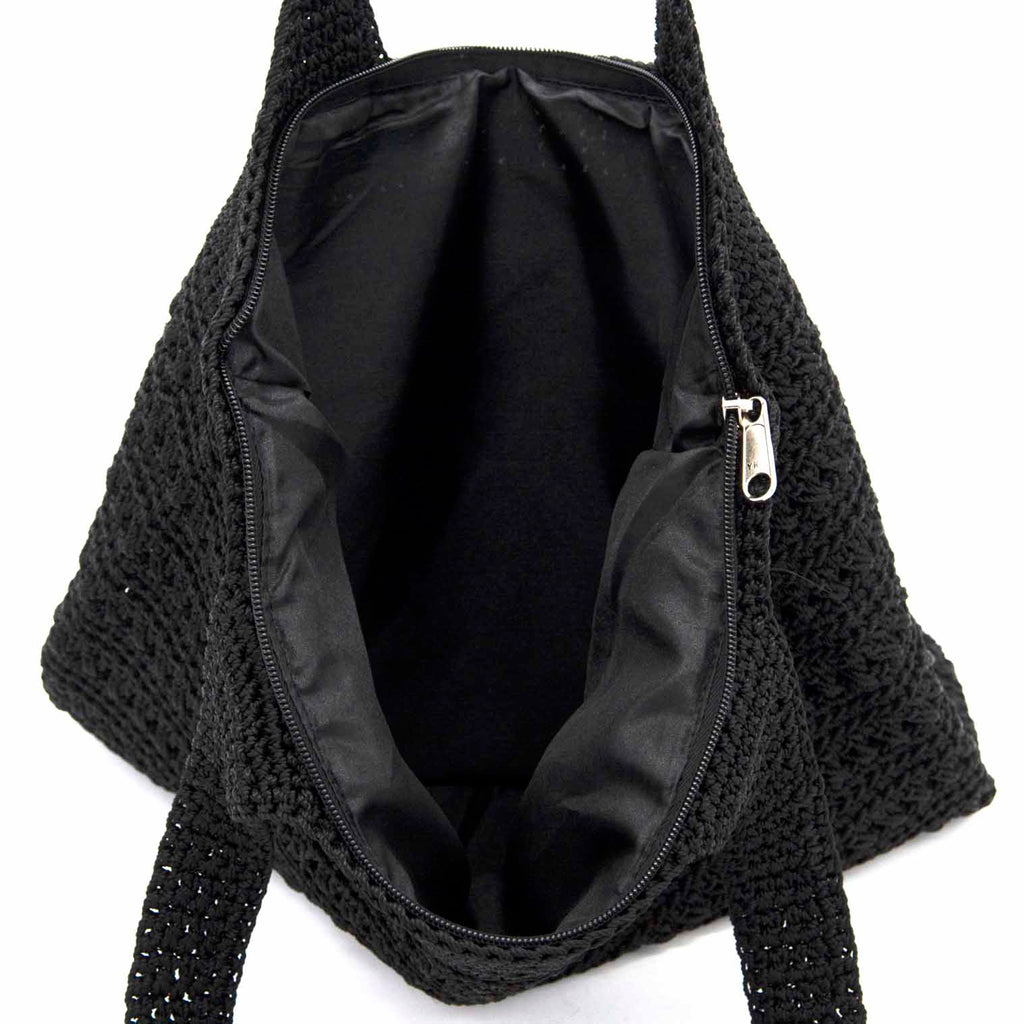 Crochet Shopper Bag-Bags & Purses-Siesta Crafts