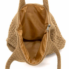 Crochet Shopper Bag-Bags & Purses-Siesta Crafts
