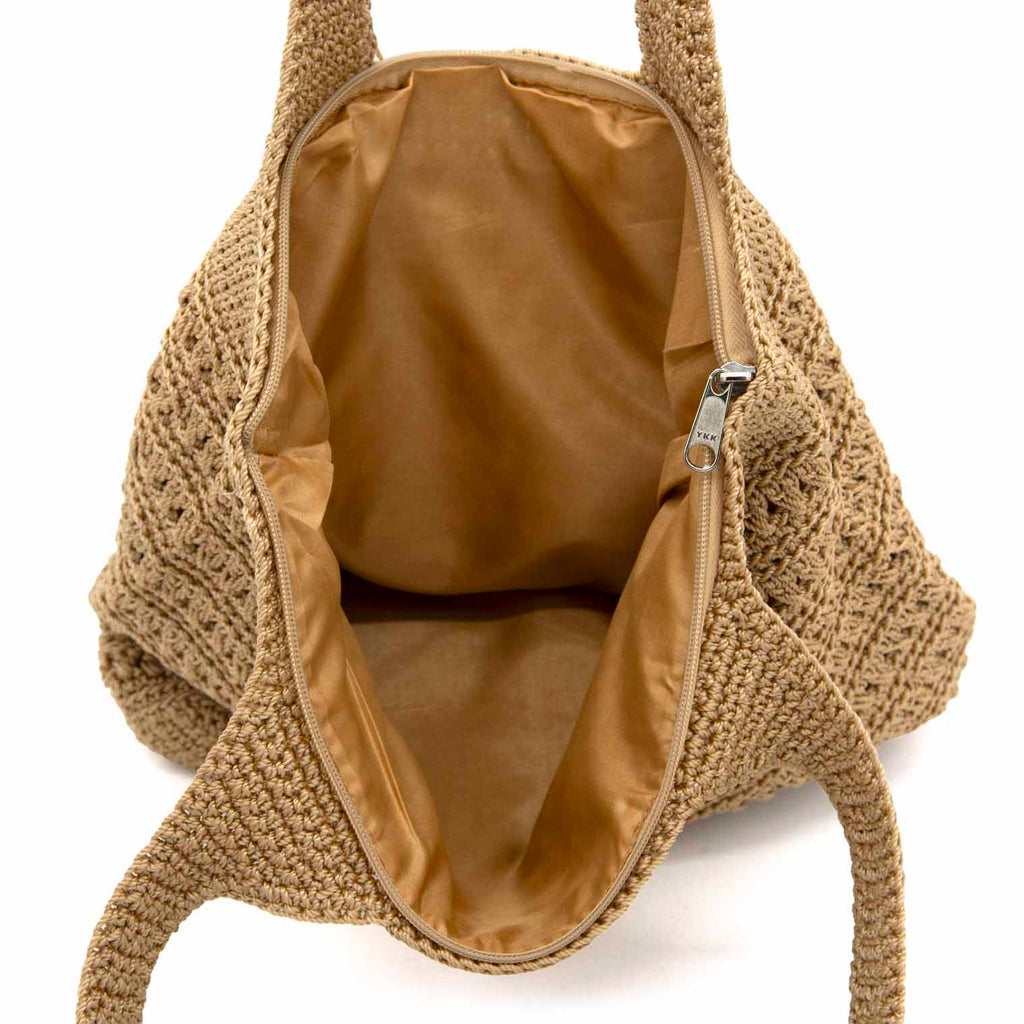Crochet Shopper Bag-Bags & Purses-Siesta Crafts