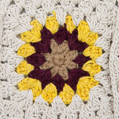 Crochet Granny Square Shopper Bag