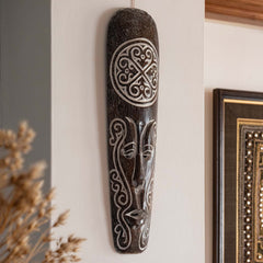 Tribal Style Hand Carved Mask-Home Décor-Siesta Crafts