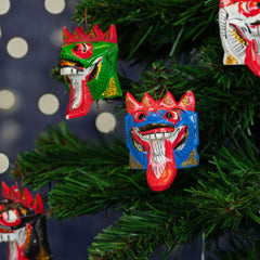 Mini Rangda Hanging Decoration-Home Décor-Siesta Crafts