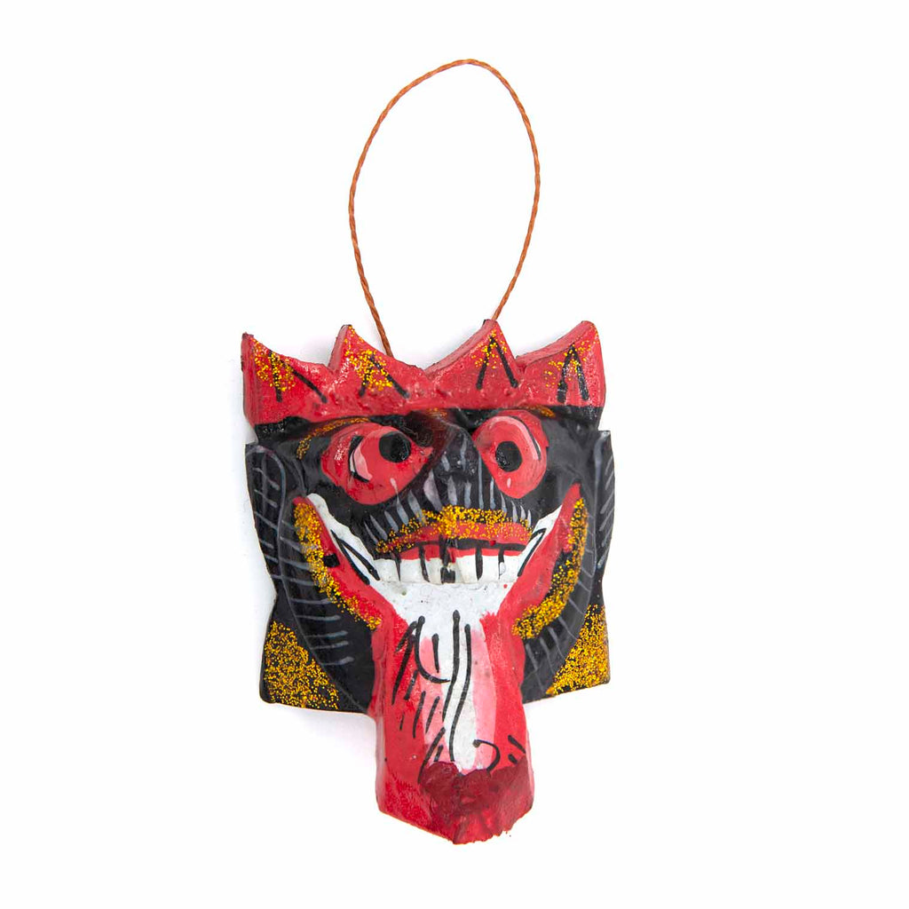 Mini Rangda Hanging Decoration-Home Décor-Siesta Crafts