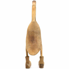 Natural Bamboo Root Duck With Boots - 50cm-Ornaments & Figurines-Siesta Crafts