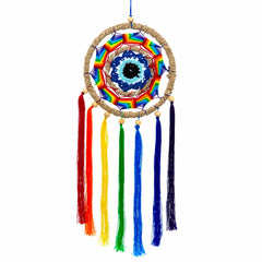 Evil Eye Friendship Dreamcatcher-Home Décor-Siesta Crafts