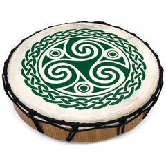 Medium Triskelion Shamanic Drum-Drums-Siesta Crafts